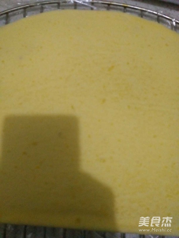 菠萝果酱蛋糕卷