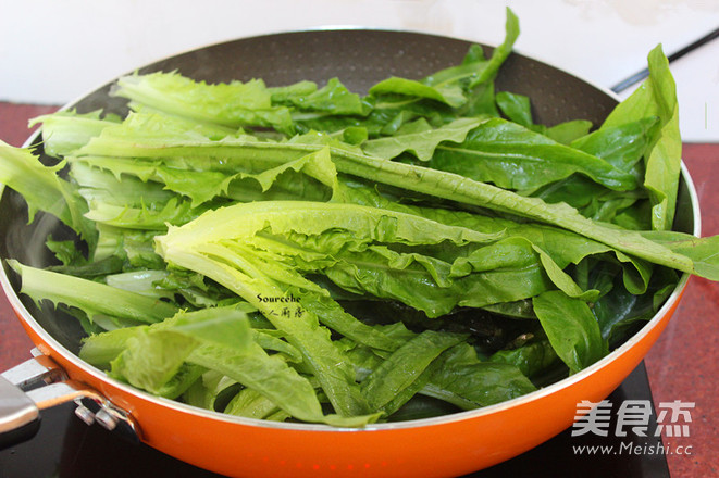 蒜蓉炒油麦菜