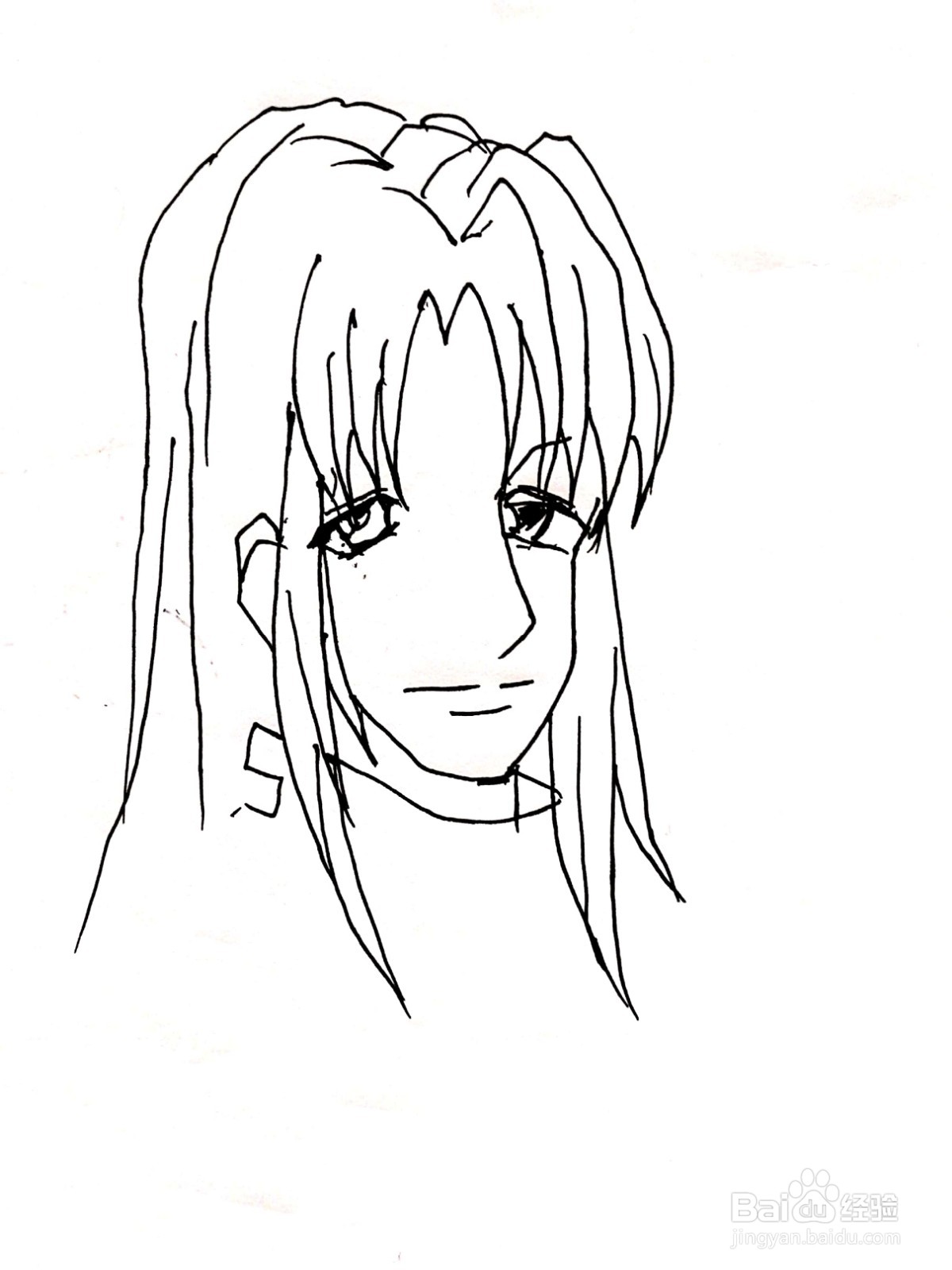《全职猎人》系列之华石斗郎简笔画