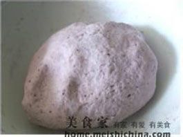 紫色的诱惑紫甘蓝板面