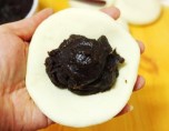 好吃的苦荞红豆包