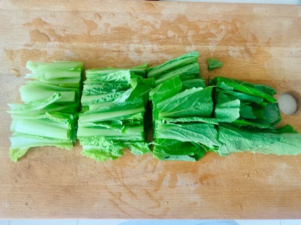 暖胃小白菜豆腐汤