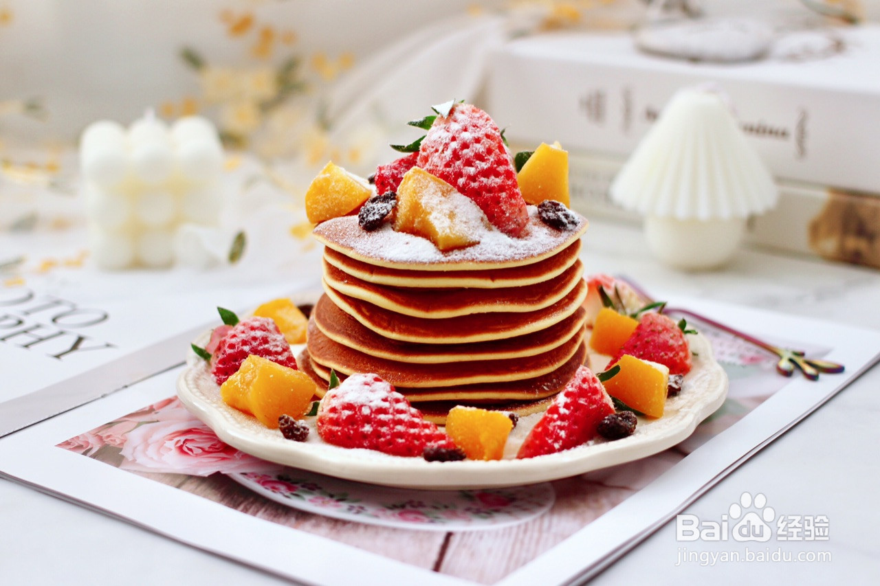 酸奶水果松饼的做法