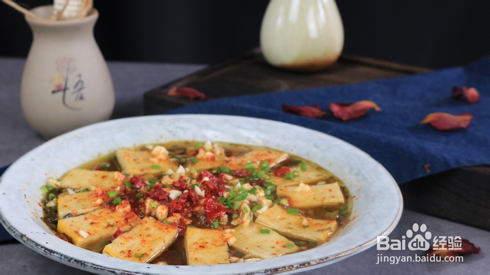 让人流口水的酸菜鱼糕