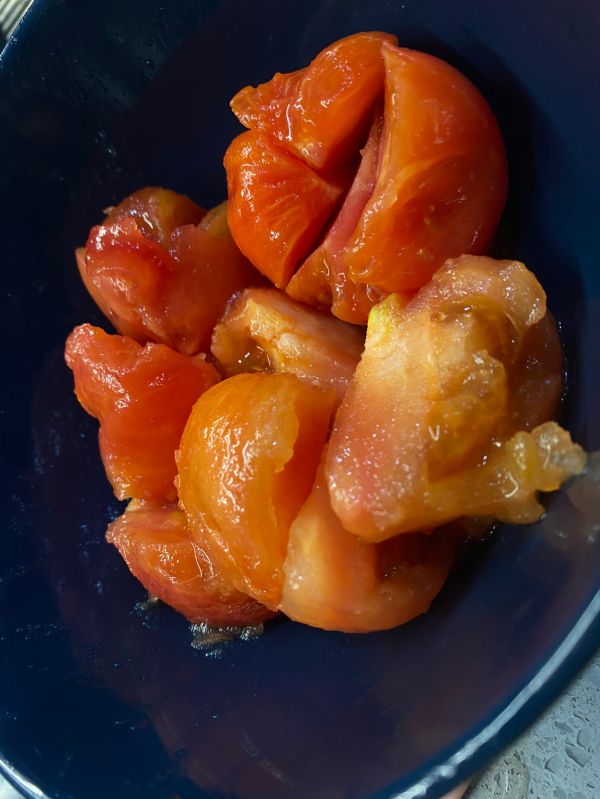 西葫芦炒西红柿