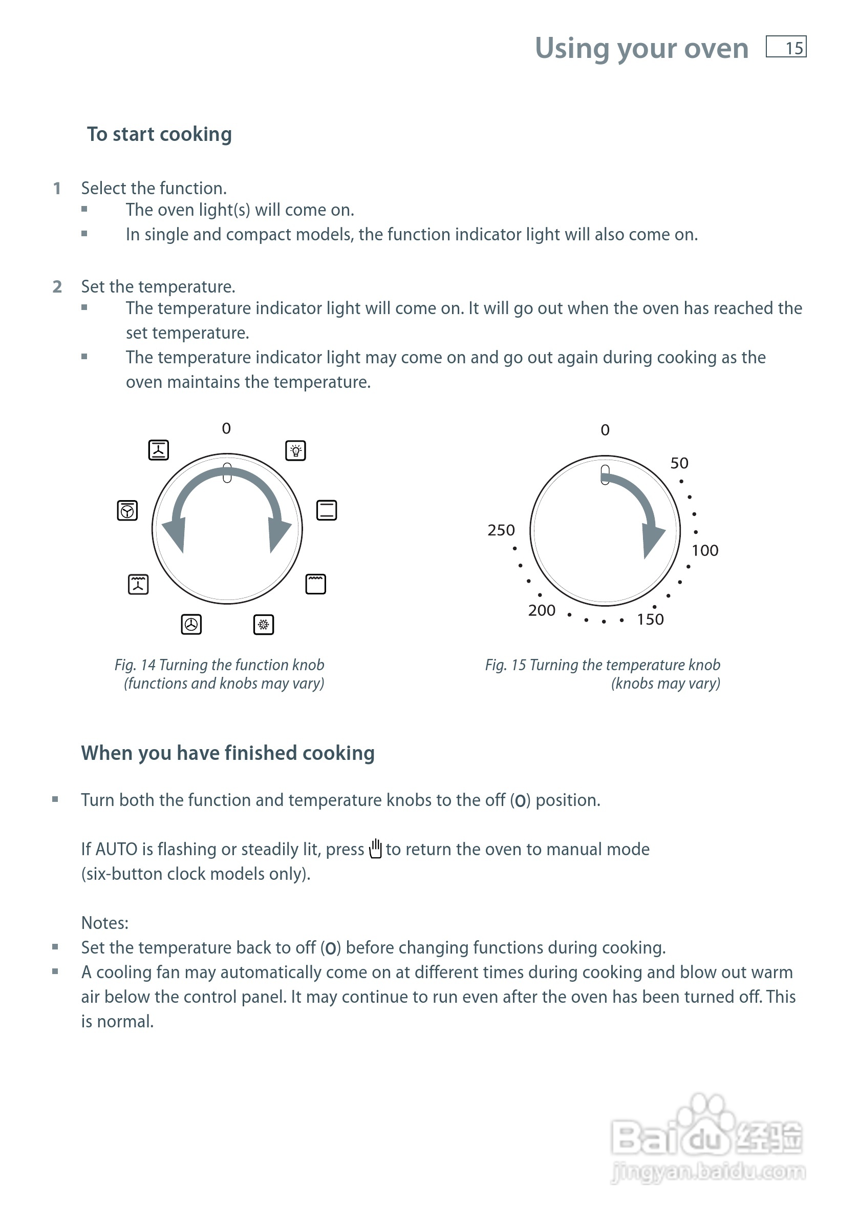 斐雪派克OB60NDEX2嵌入式烤箱说明书:[1]