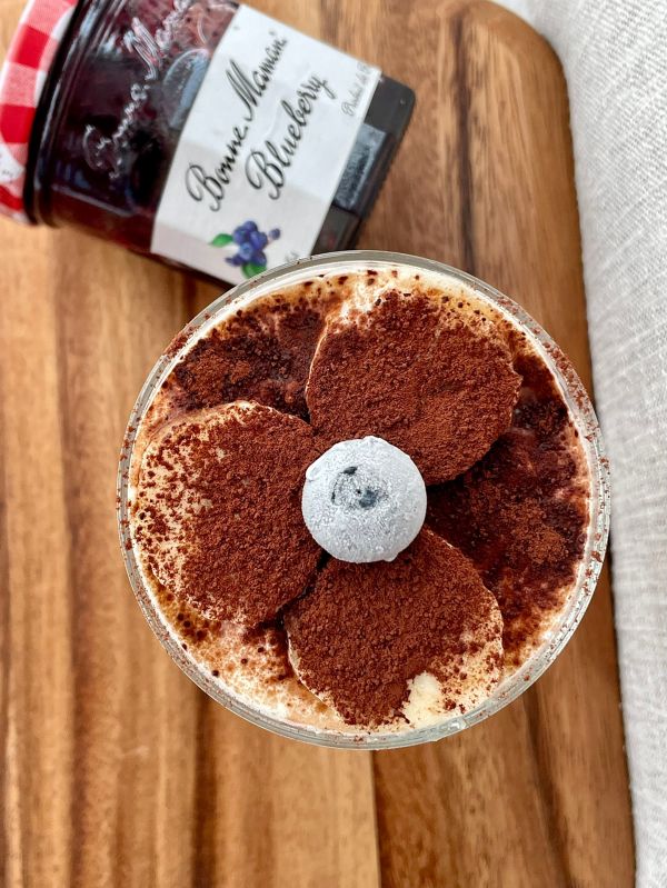 蓝莓隔夜燕麦杯