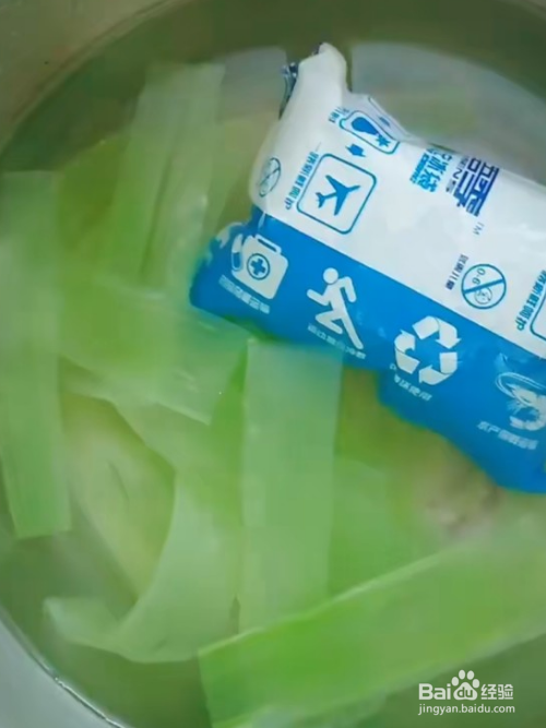 椒麻笋片的做法