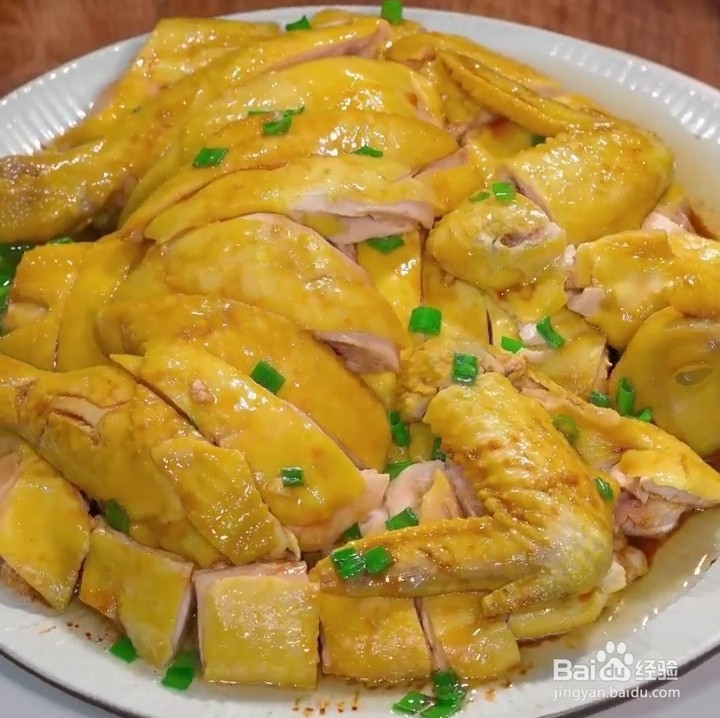 葱油鸡的制作方法