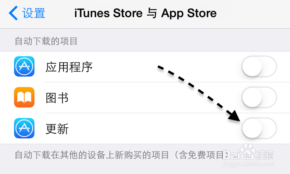 App Store怎么关闭自动更新