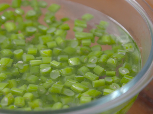 榄菜肉碎四季豆