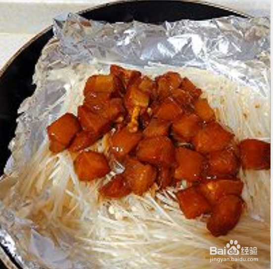 金针菇鸡胸肉的做法
