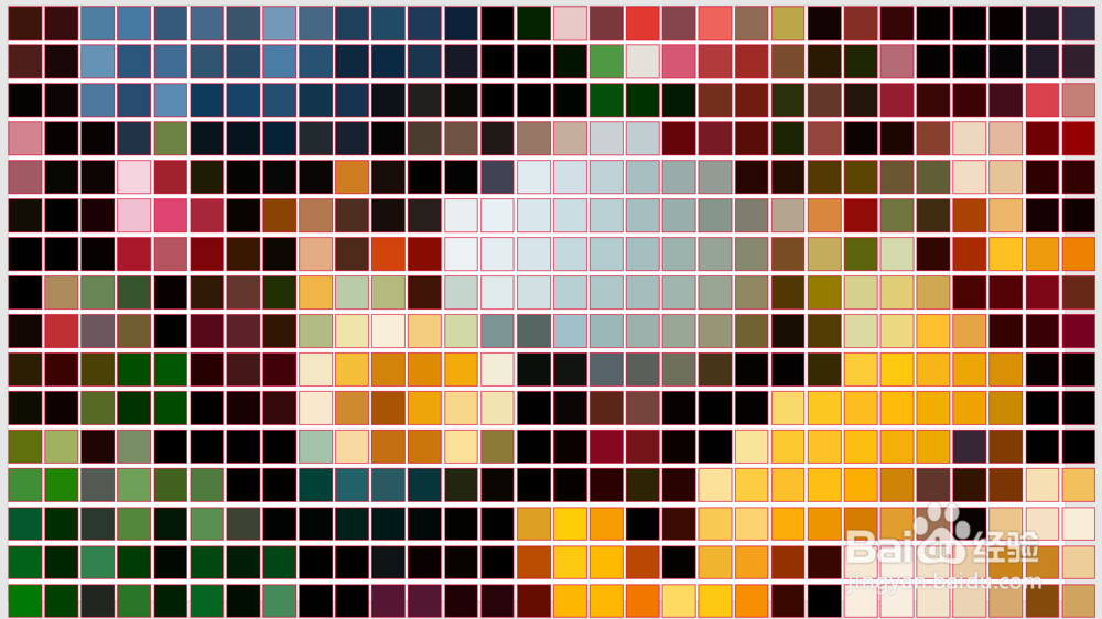 怎样用PPT插件口袋动画PA制作像素化图片背景