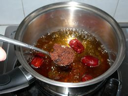 玫瑰酒酿蛋花汤