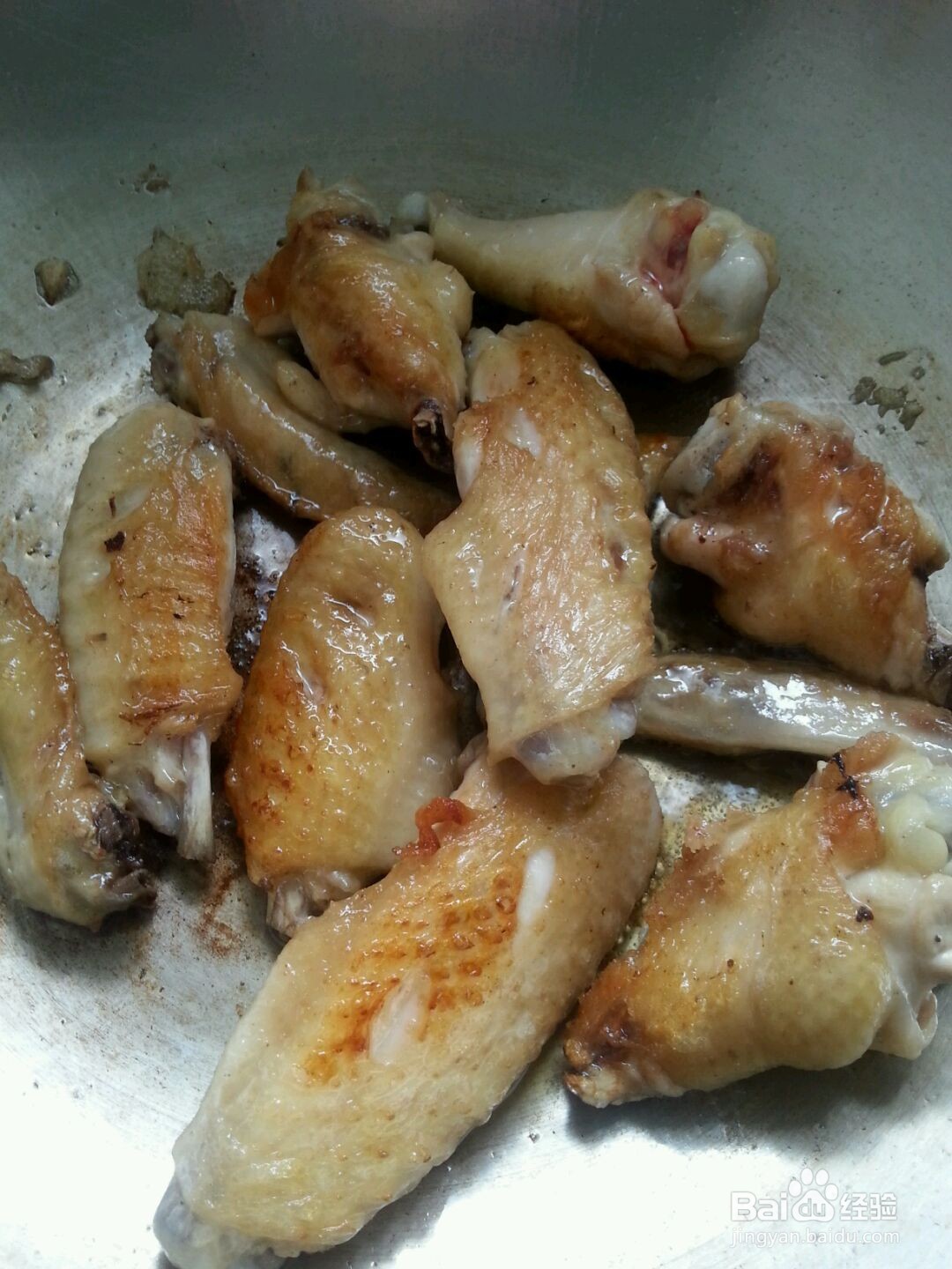 橙汁烩鸡中翅的做法