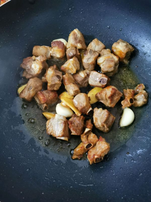 豆豉土豆焖排骨