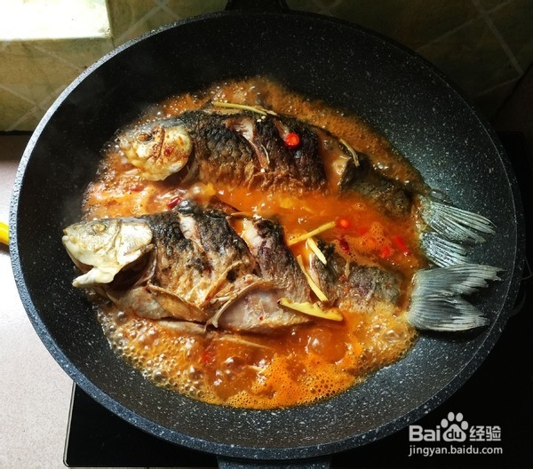 美味家常烧鲫鱼