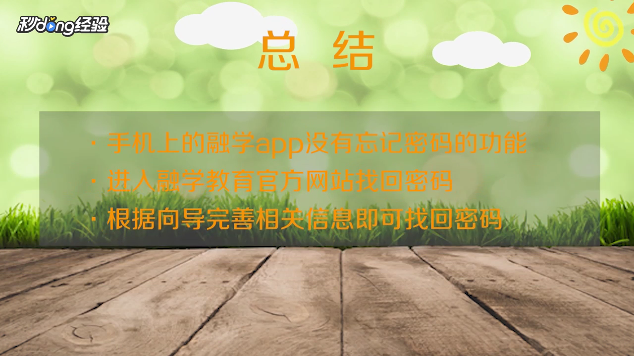融学密码怎么找回
