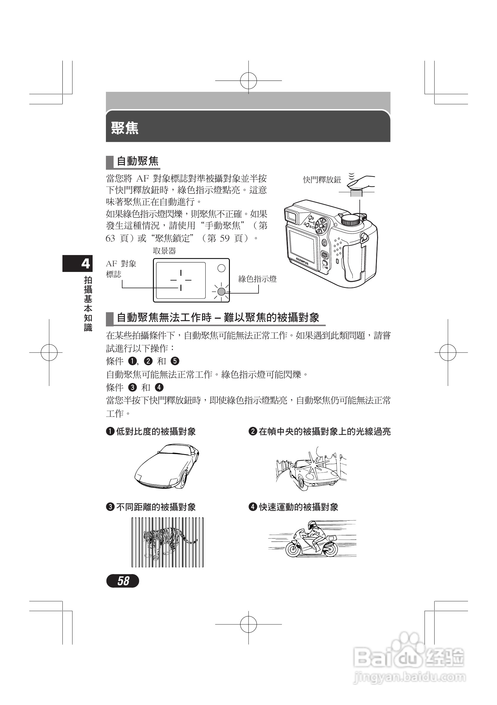 OLYMPUS数码照相机C-4000ZOOM使用说明书:[6]