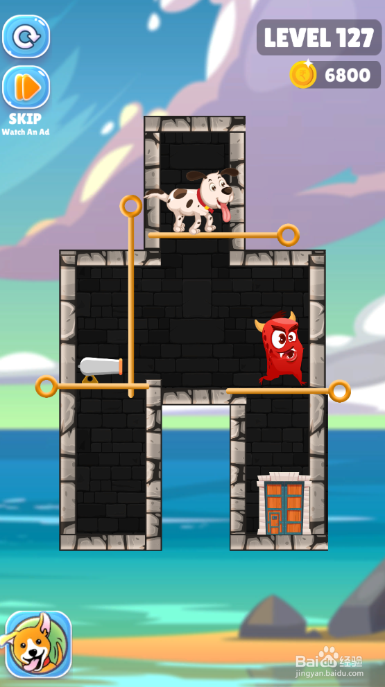 Save The Puppy的LEVEL 127怎样通关