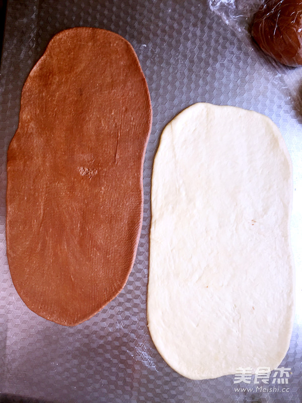 牛奶巧克力双色吐司