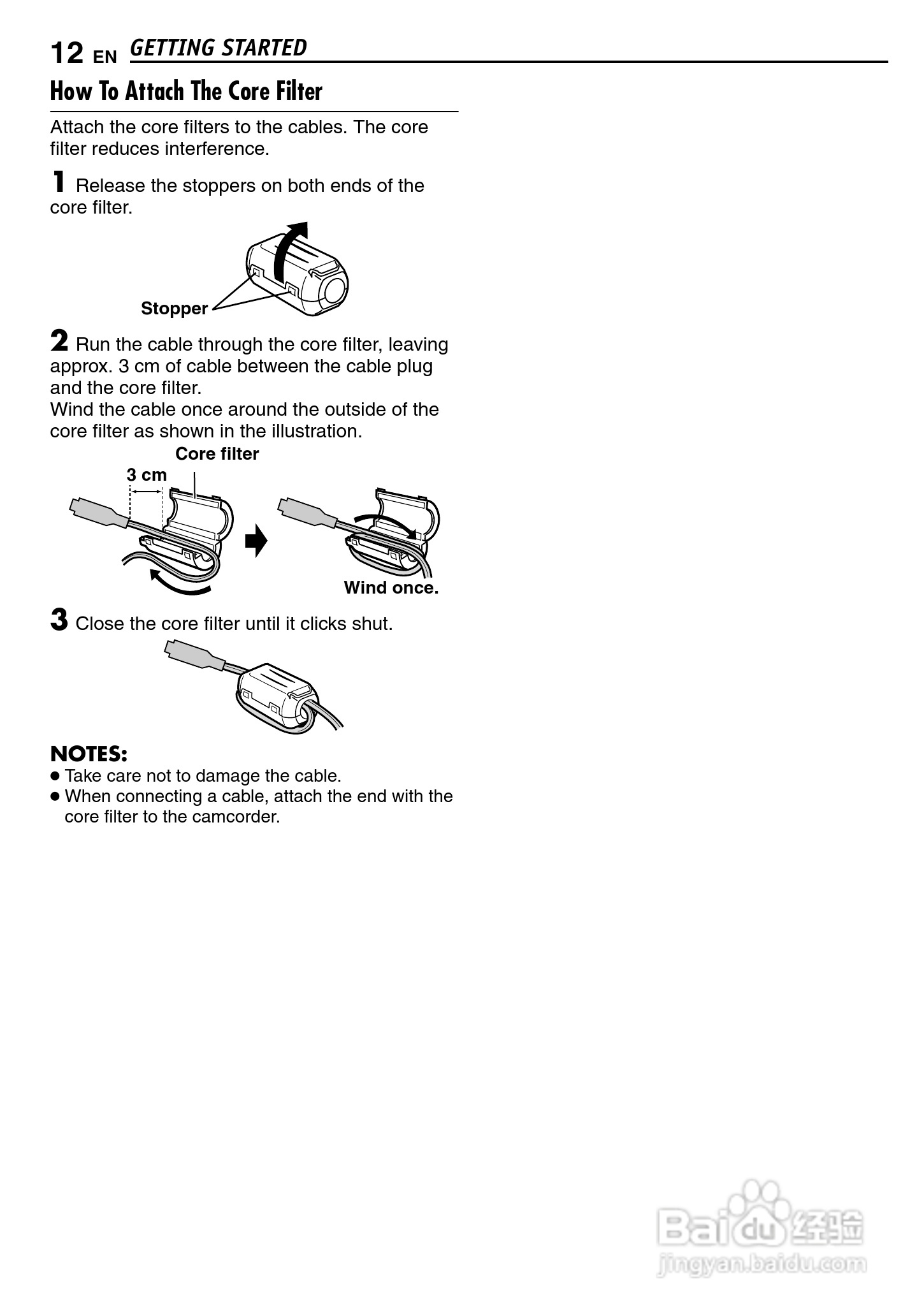 JVC GR-D290摄像机说明书:[2]