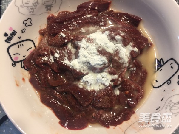 酱爆猪肝的做法
