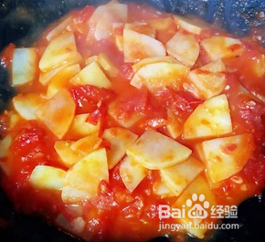 土豆炒西红柿