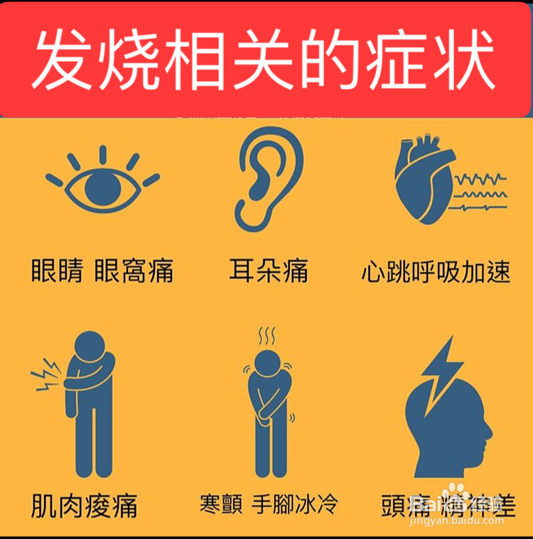 发烧的相关症状有哪些？
