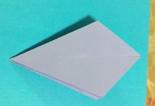 美美哒超级简单百合花折纸图解教程