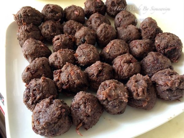 麻薯玫瑰豆沙酥