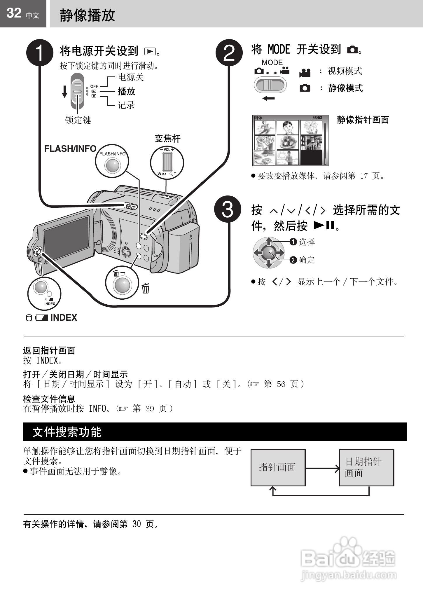 JVC GZ-MG77AC数码摄像机说明书:[4]