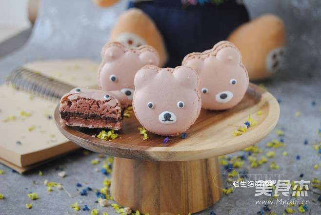 小熊马卡龙的做法