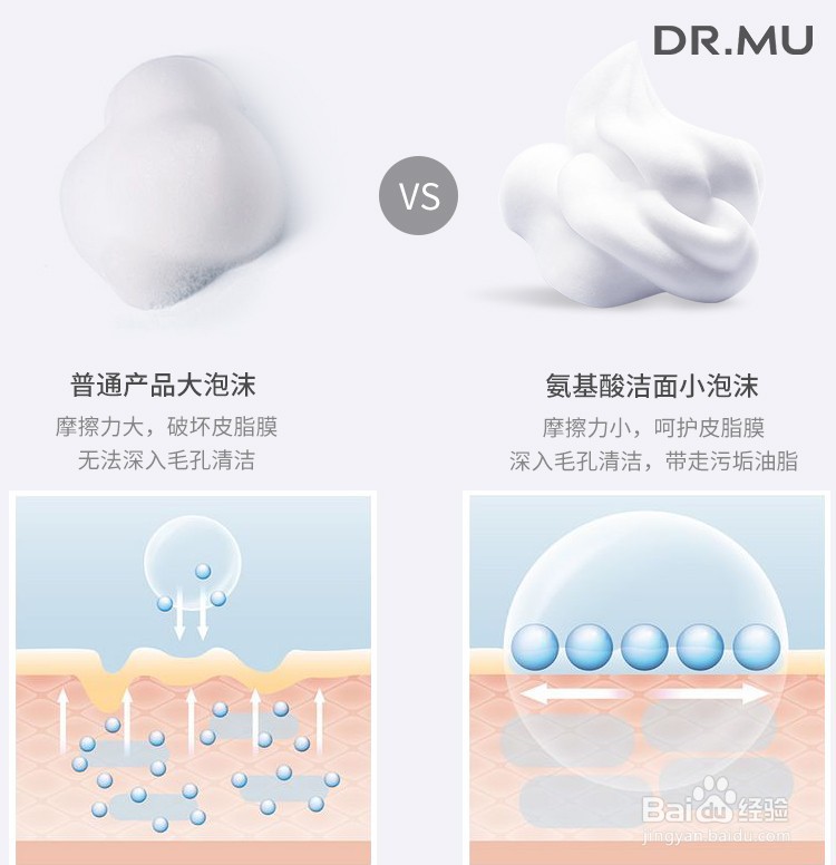 DR.MU氨基酸洁面泡沫