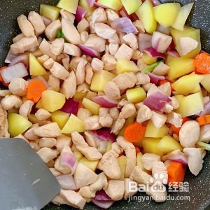 咖喱鸡肉饭的做法