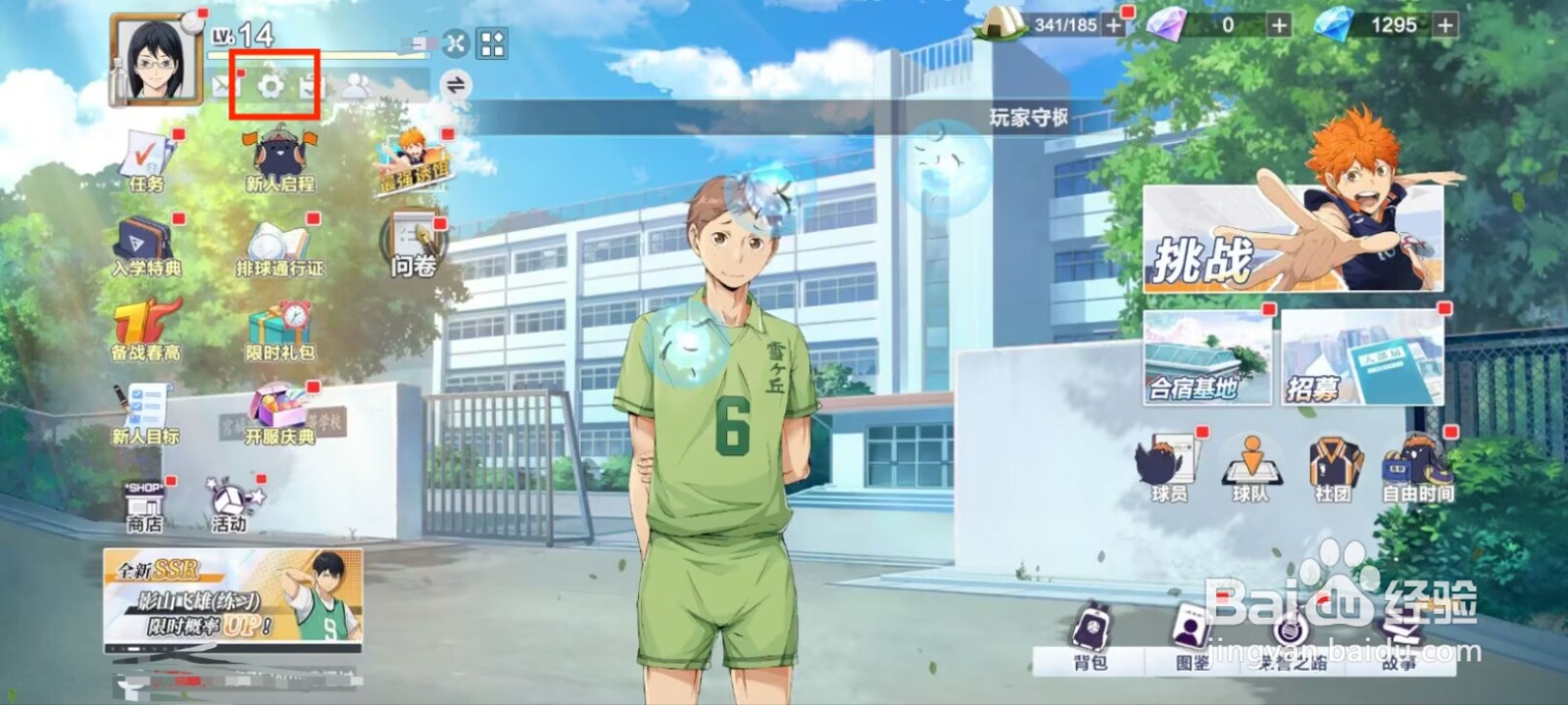 排球少年新的征程如何设置纹理质量？