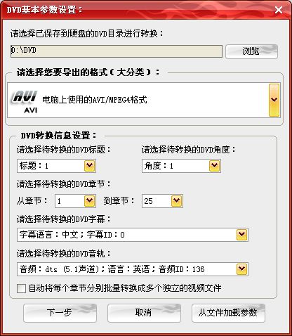 DVD转AVI完美解决方案