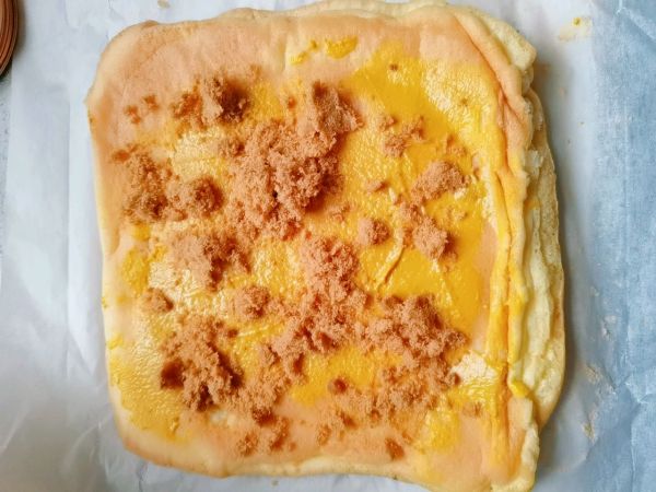 魔芋蛋糕肉松卷