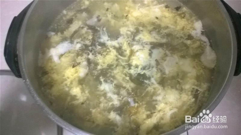 海带鸡蛋汤的做法