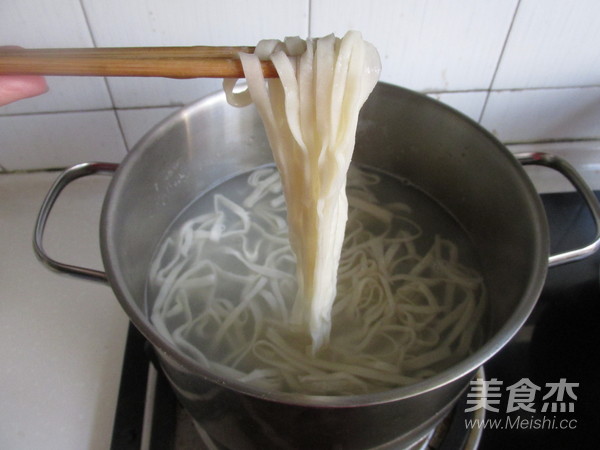 自制打卤手擀面