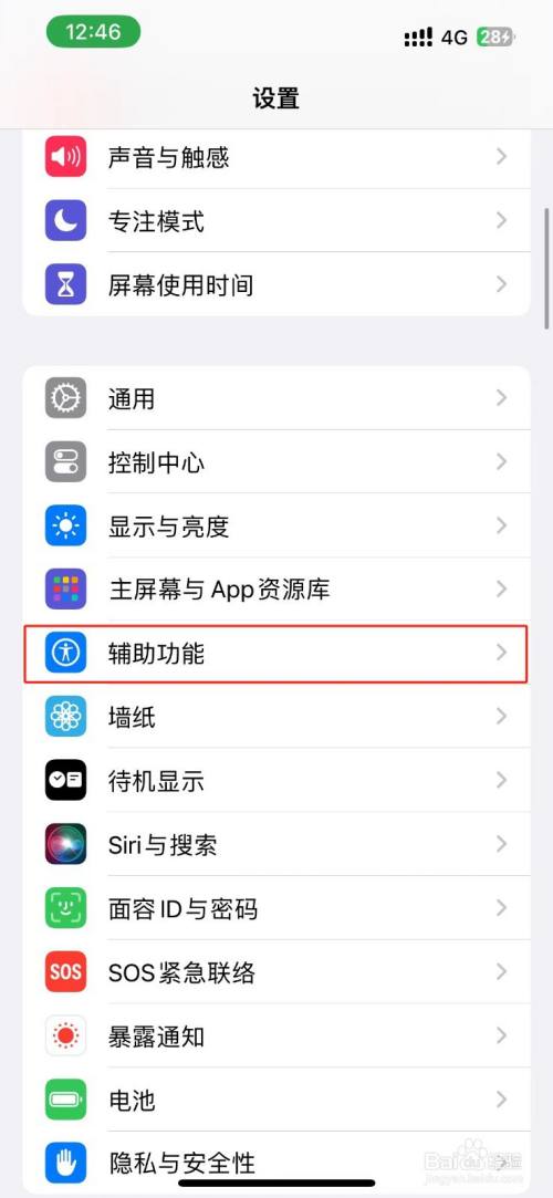 iPhone已断开盲文显示器的旁白声音在哪里开启