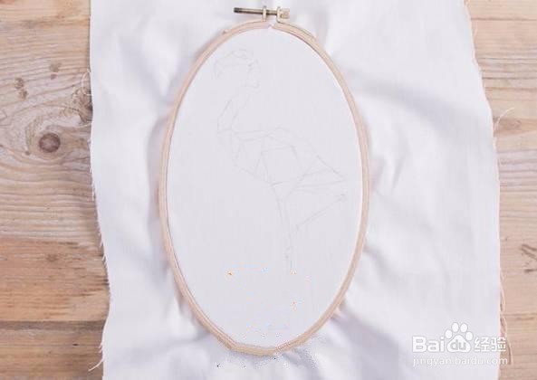 如何刺绣一只欧美风格“烈火鸟”