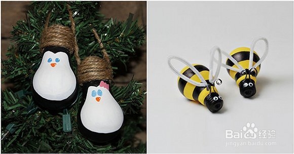 旧灯泡DIY——小清新