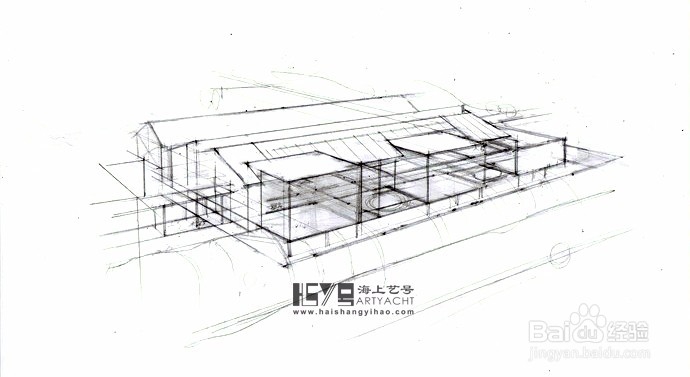 展览类建筑手绘表现如何画