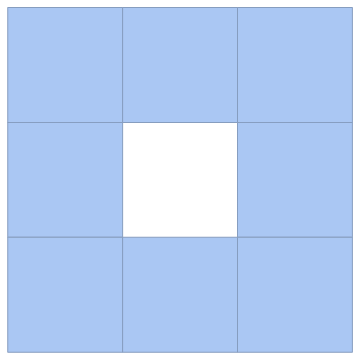 怎么绘制二维Menger海绵？