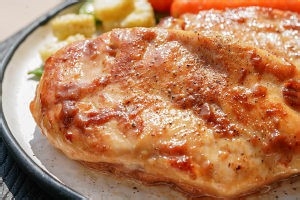 鲜嫩煎鸡胸肉