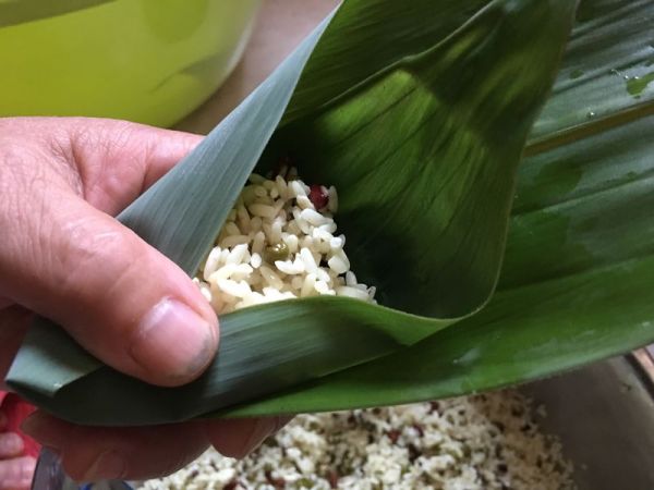 双豆粽和蜜枣粽和碱水粽