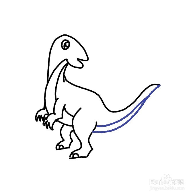 如何画慈母龙简笔画-分步图解