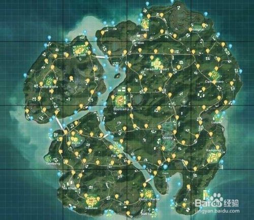 Pubg 吃鸡地图小攻略 百度经验 Pubg 吃鸡地图小攻略 百度经验