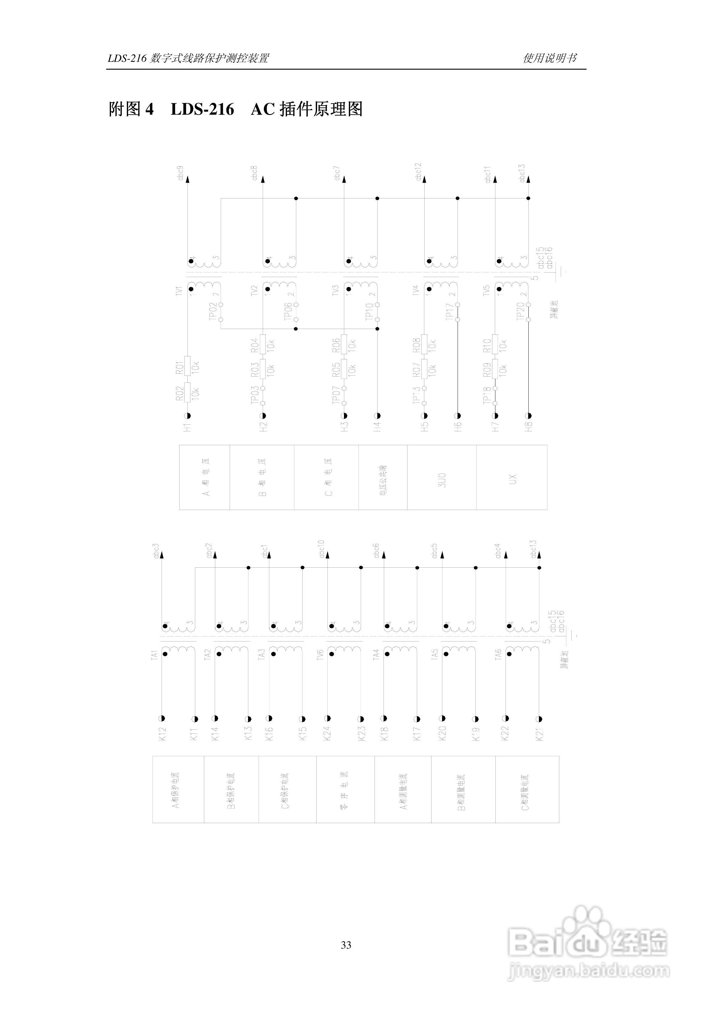 LDS-216 数字式线路保护测控装置说明书:[4]